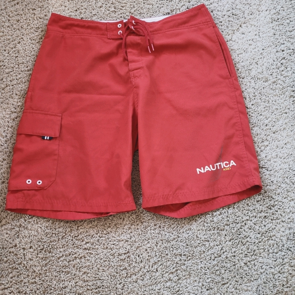 Nautical Swim Trunks